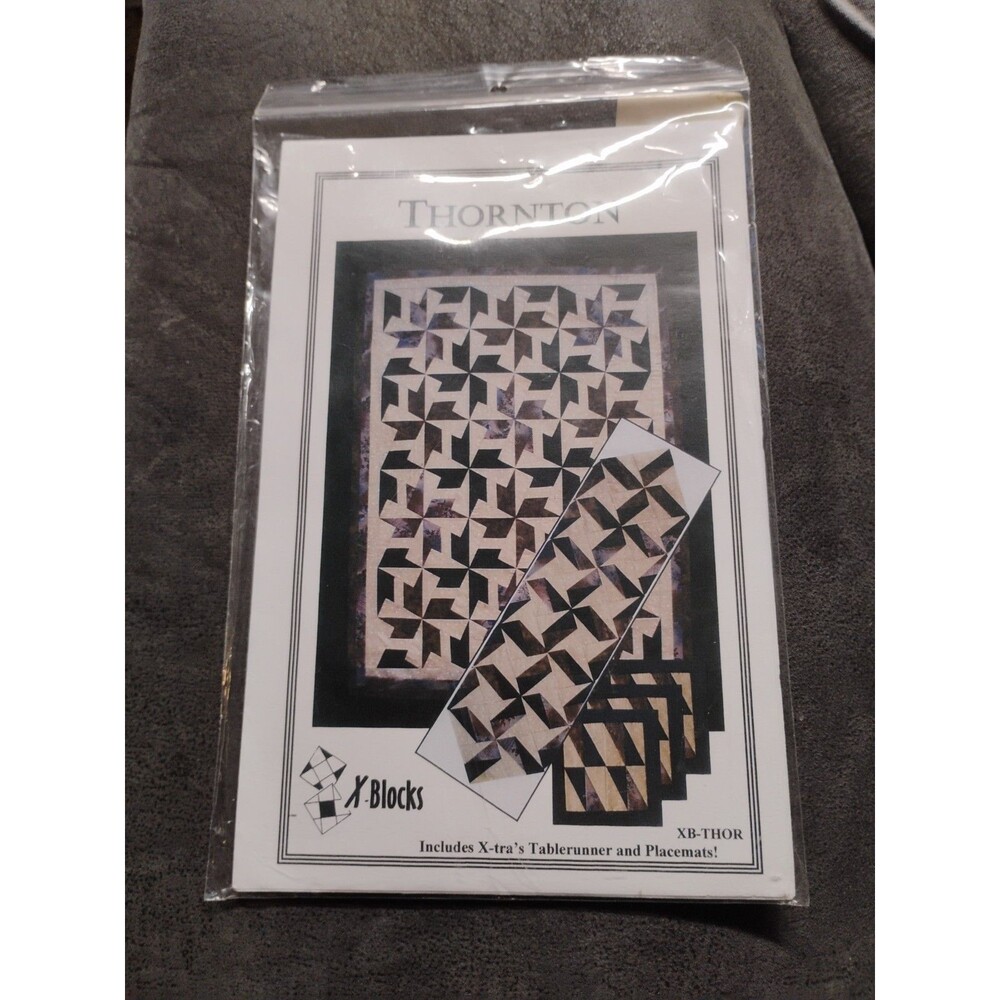 X-Blocks Thornton Quilt Pattern By Quilt Queen Designs